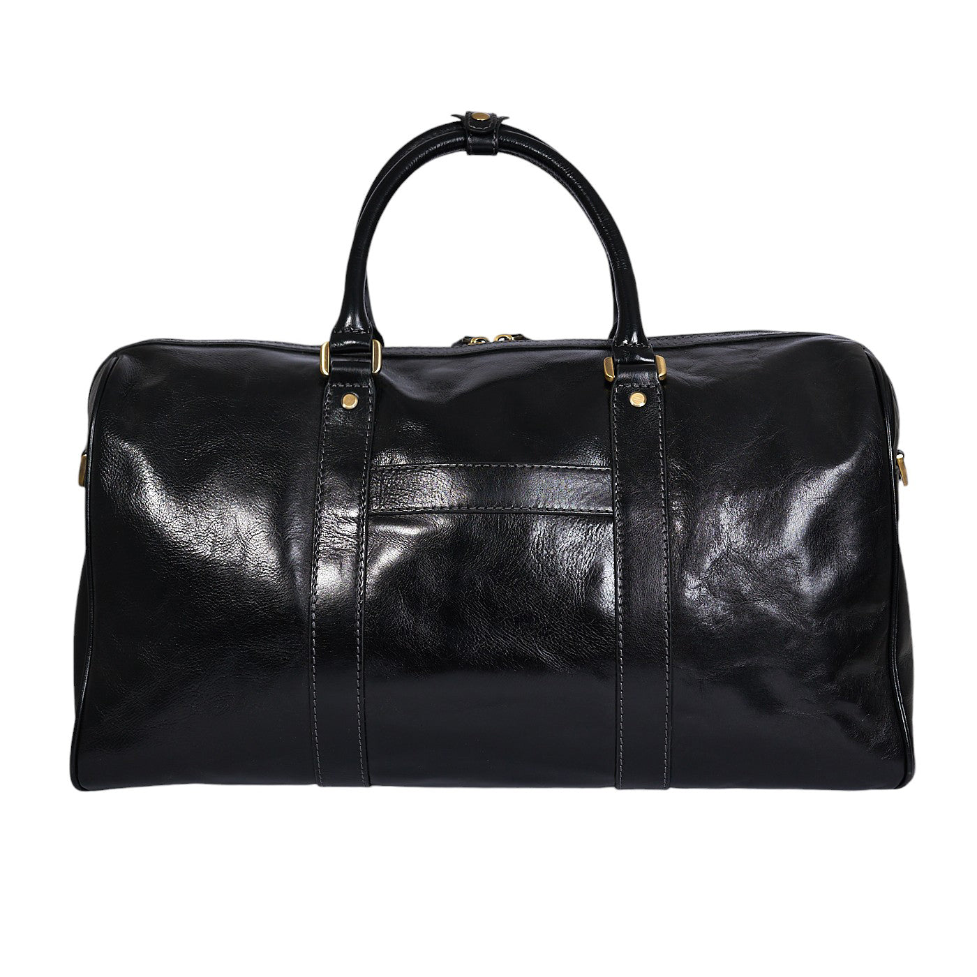 Borsone da viaggio in vera pelle di Vitello Tamponata mod. IGOR