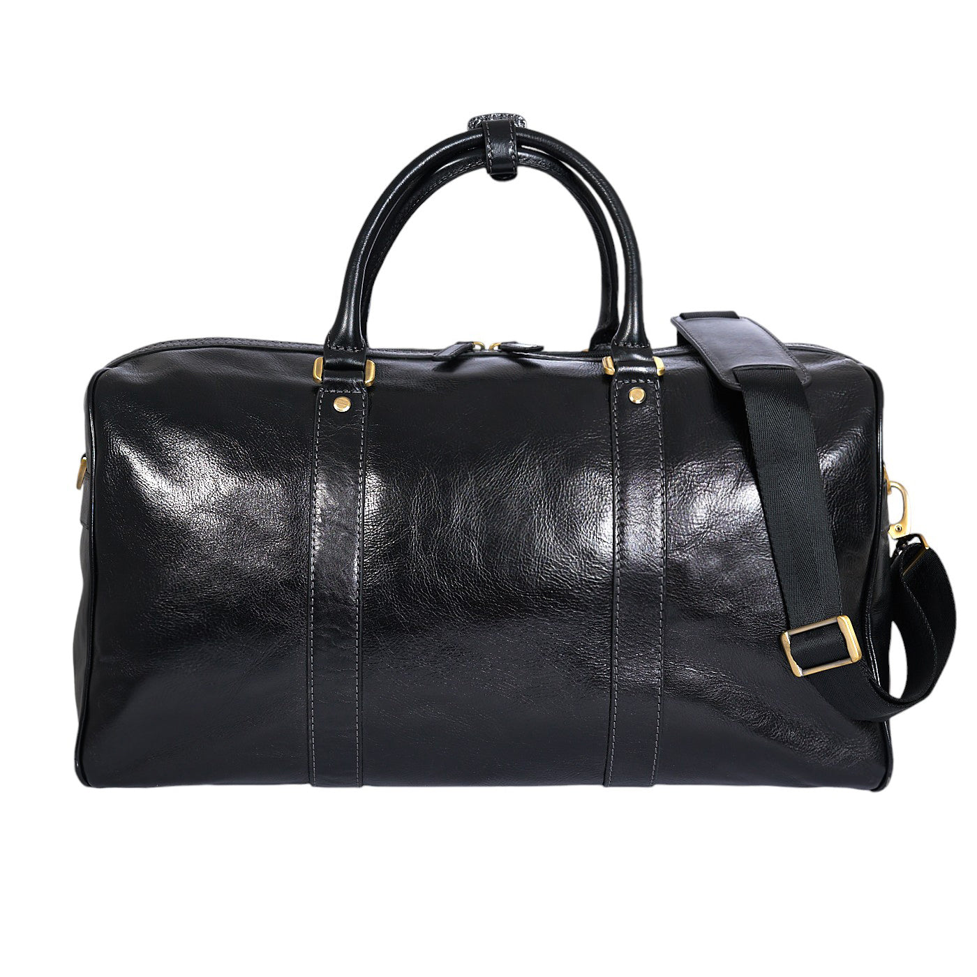 Borsone da viaggio in vera pelle di Vitello Tamponata mod. IGOR