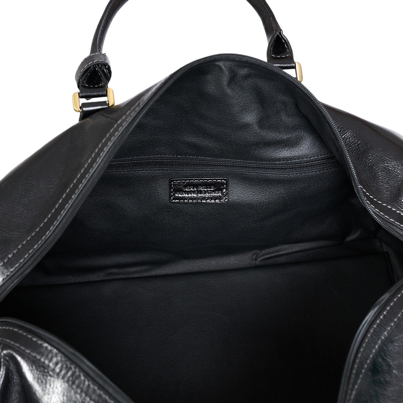 Borsone da viaggio in vera pelle di Vitello Tamponata mod. IGOR