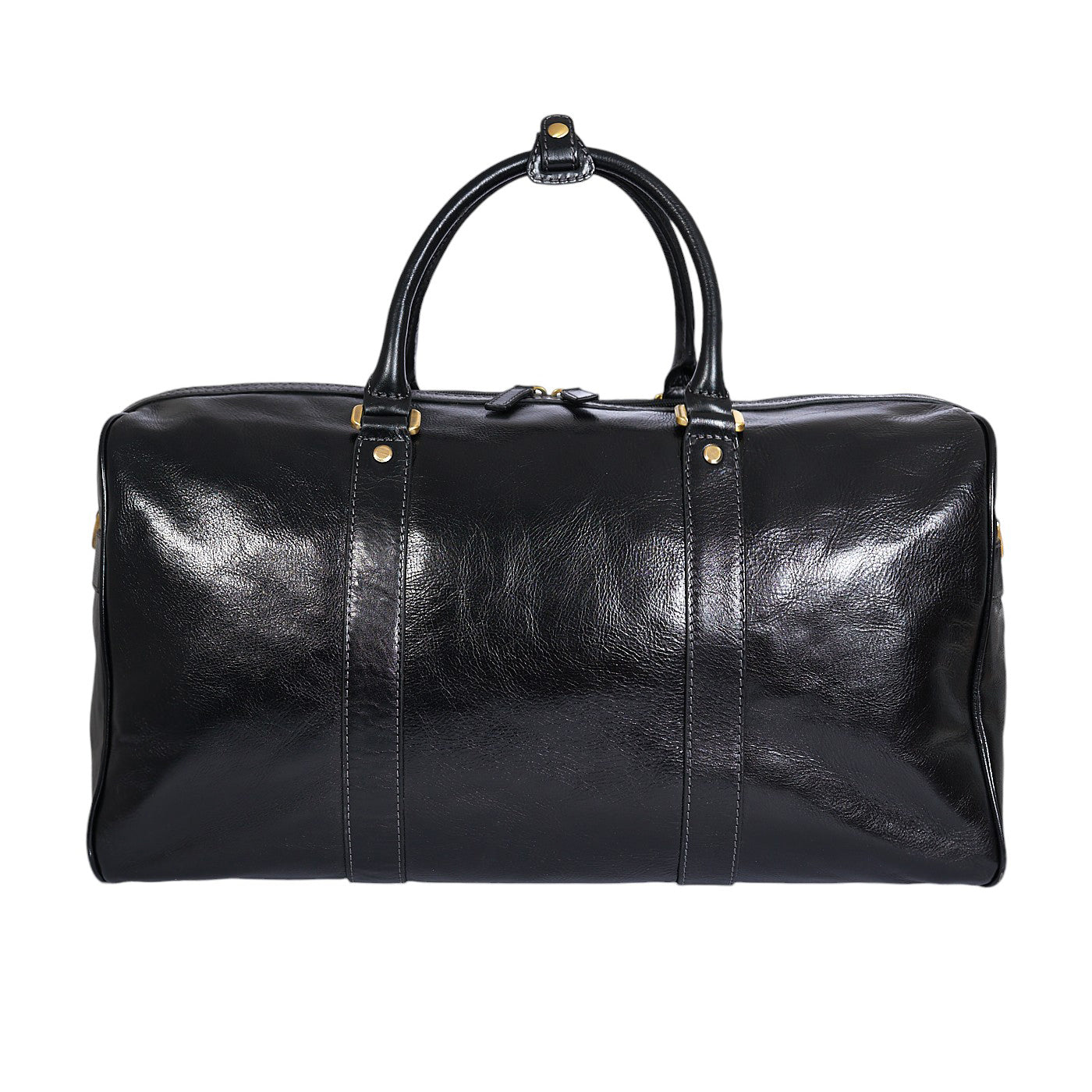 Borsone da viaggio in vera pelle di Vitello Tamponata mod. IGOR