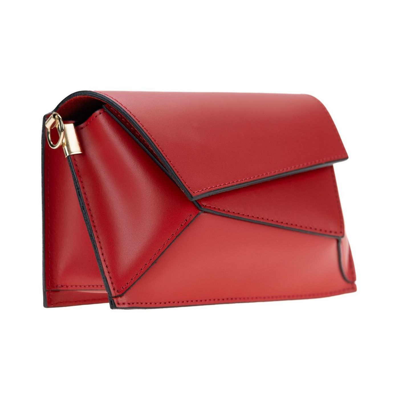 Borsa a spalla da donna in vera pelle con tracolla regolabile mod. CHARLOTTE