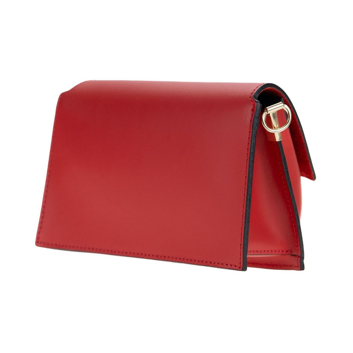 Borsa a spalla da donna in vera pelle con tracolla regolabile mod. CHARLOTTE