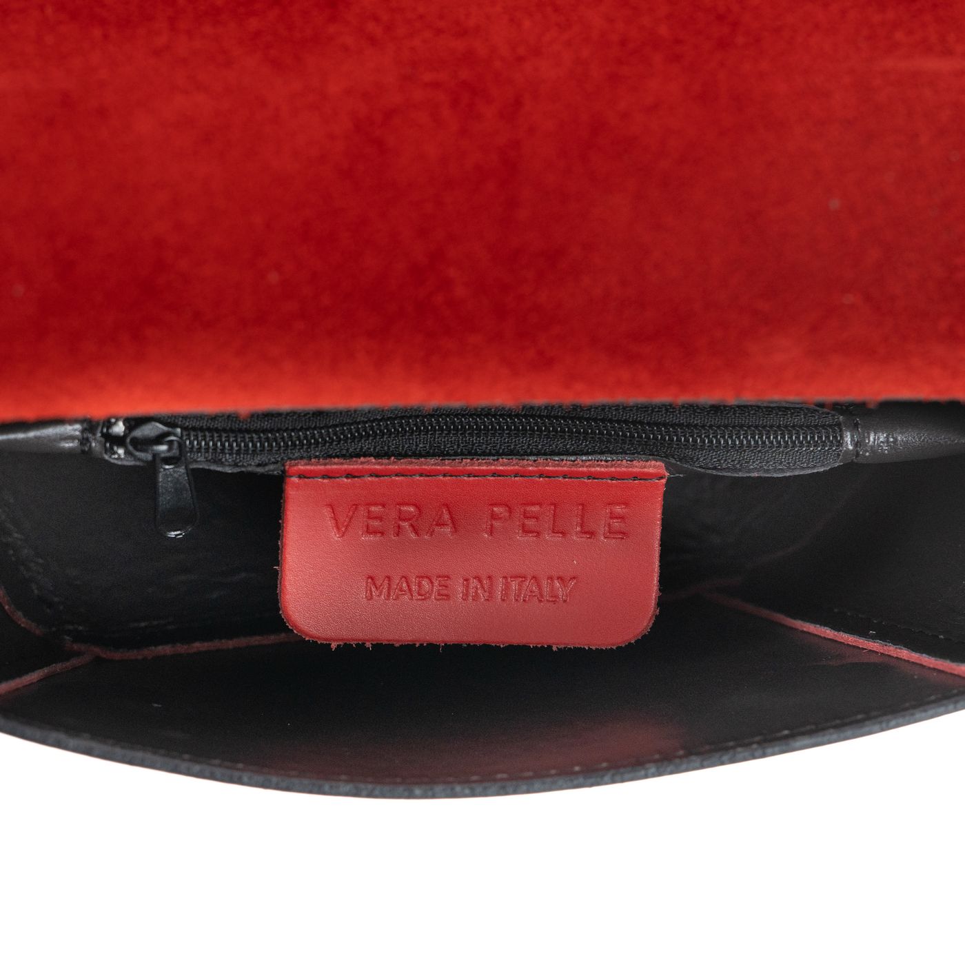 Borsa a spalla da donna in vera pelle con tracolla regolabile mod. CHARLOTTE