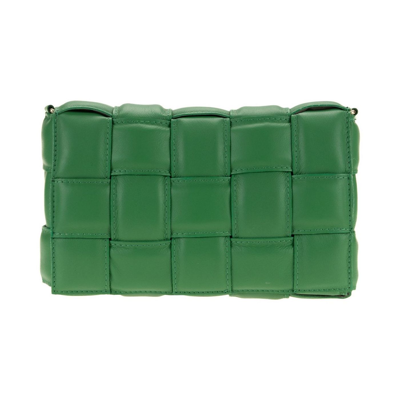 Borsa a spalla da donna in vera pelle con tracolla regolabile mod. FLORA