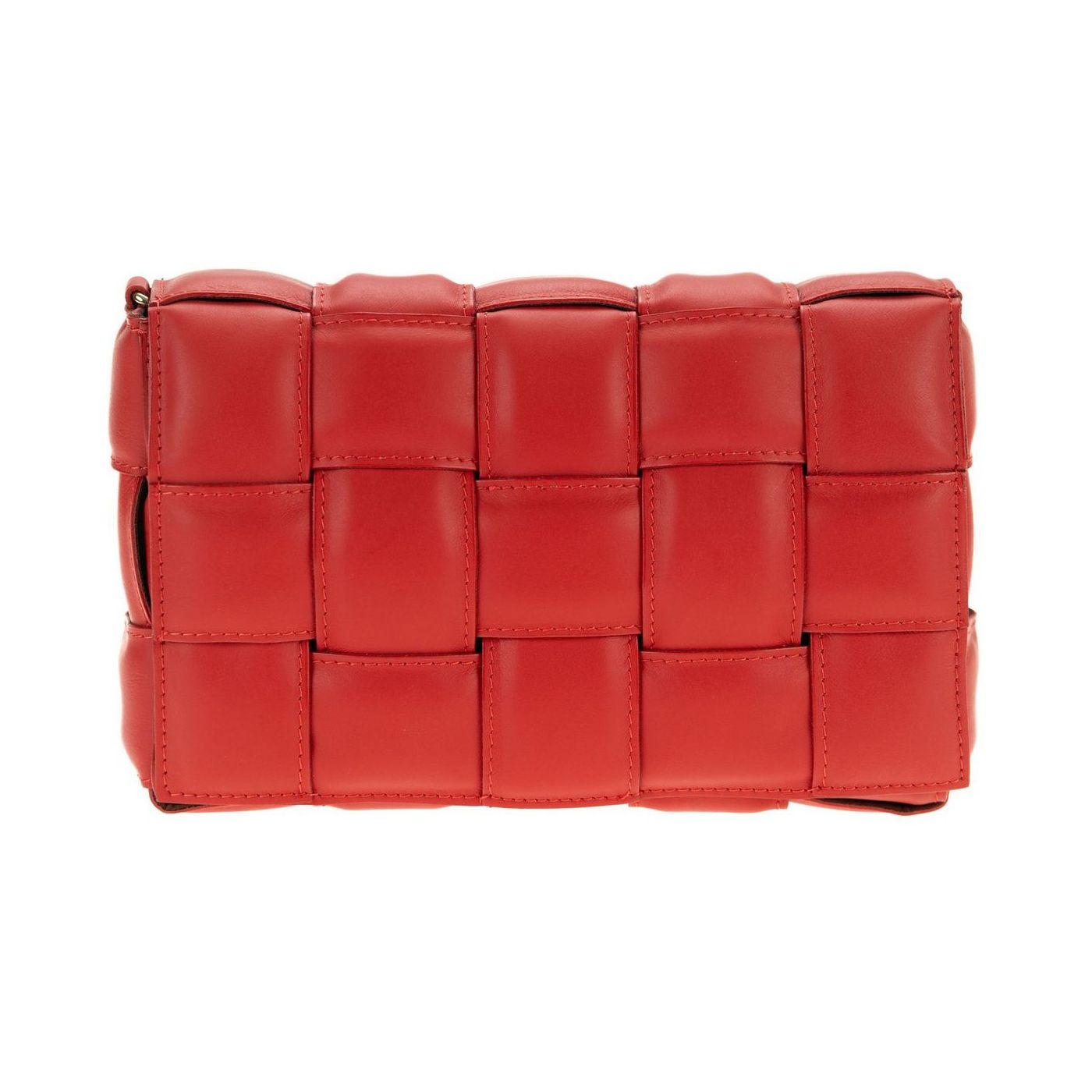 Borsa a spalla da donna in vera pelle con tracolla regolabile mod. FLORA