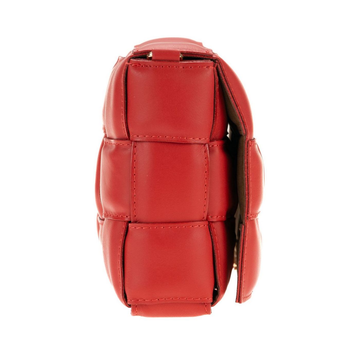 Borsa a spalla da donna in vera pelle con tracolla regolabile mod. FLORA