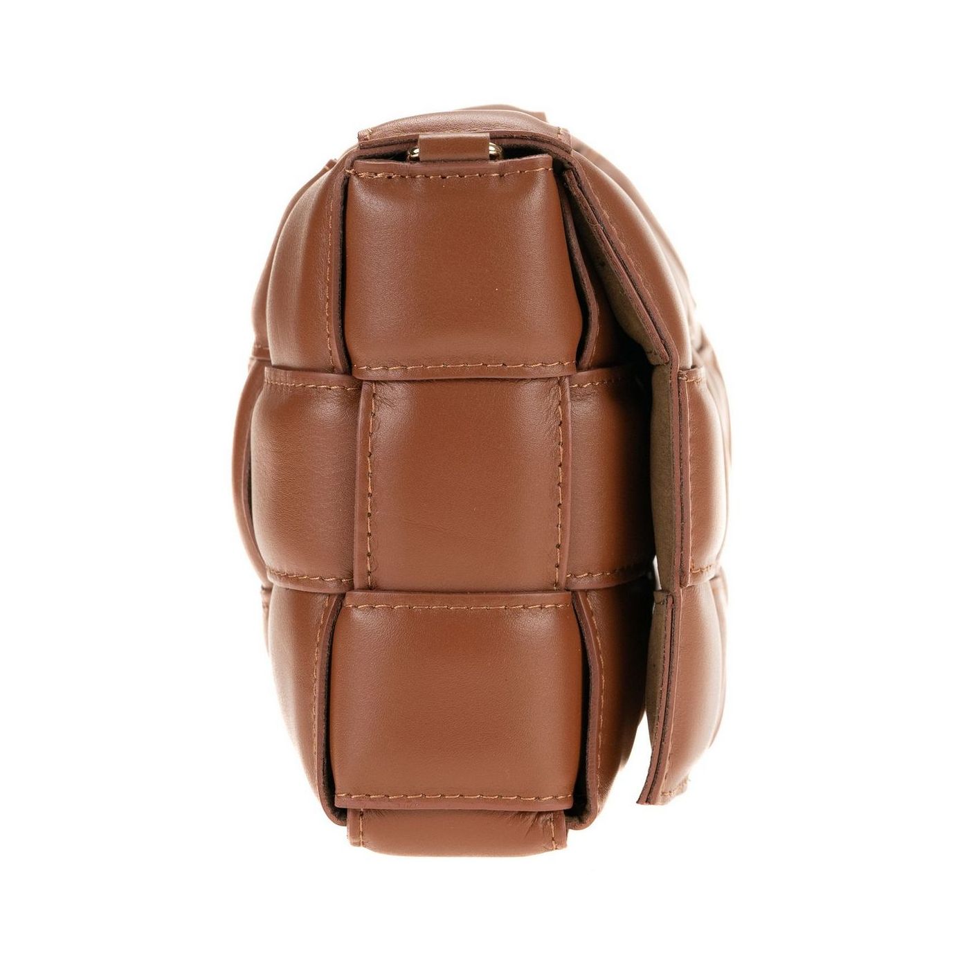 Borsa a spalla da donna in vera pelle con tracolla regolabile mod. FLORA