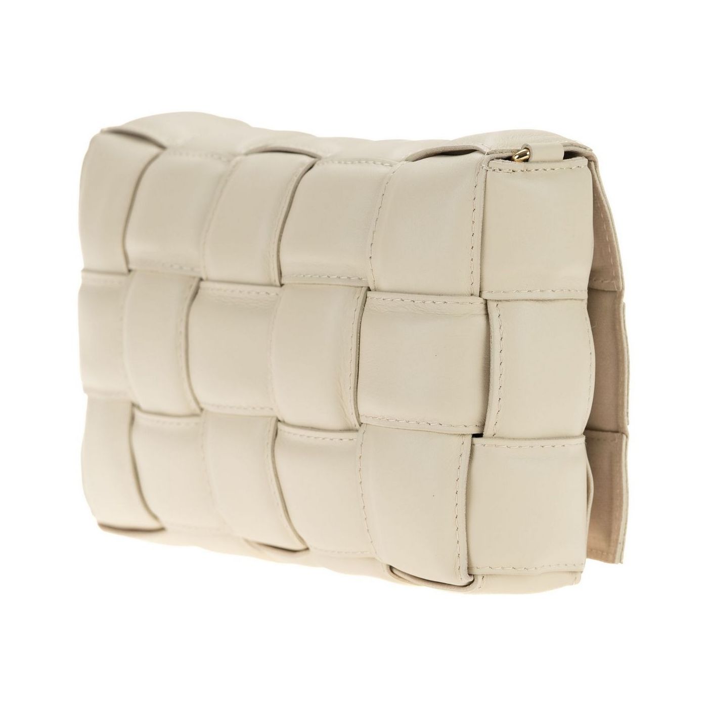 Borsa a spalla da donna in vera pelle con tracolla regolabile mod. FLORA