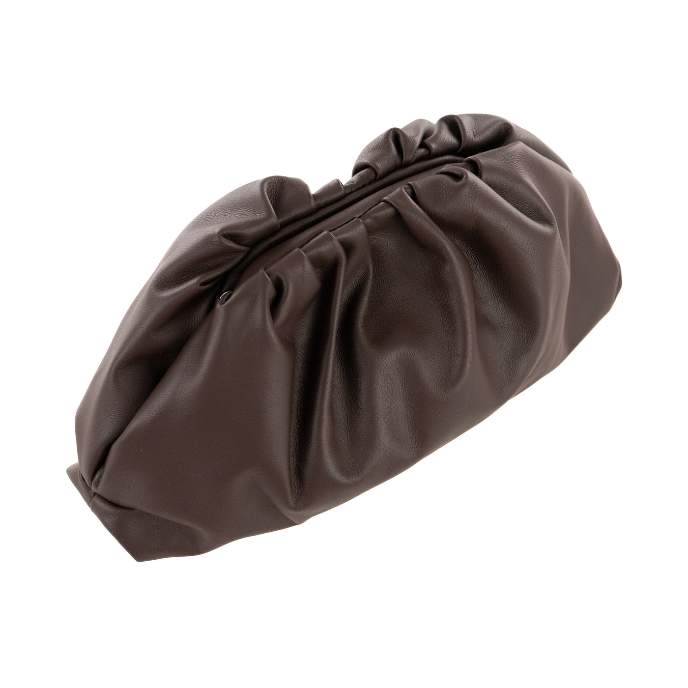 Borsa a mano da donna in vera pelle con tracolla regolabile mod. NUVOLA