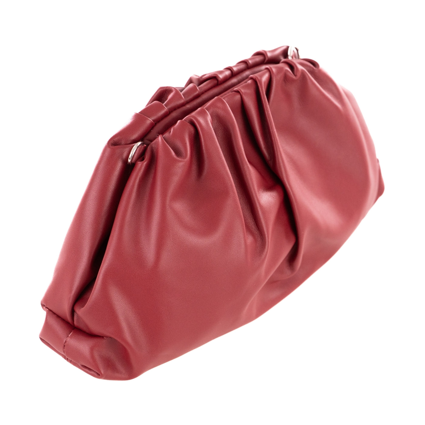 Borsa a mano da donna in vera pelle con tracolla regolabile mod. NUVOLA