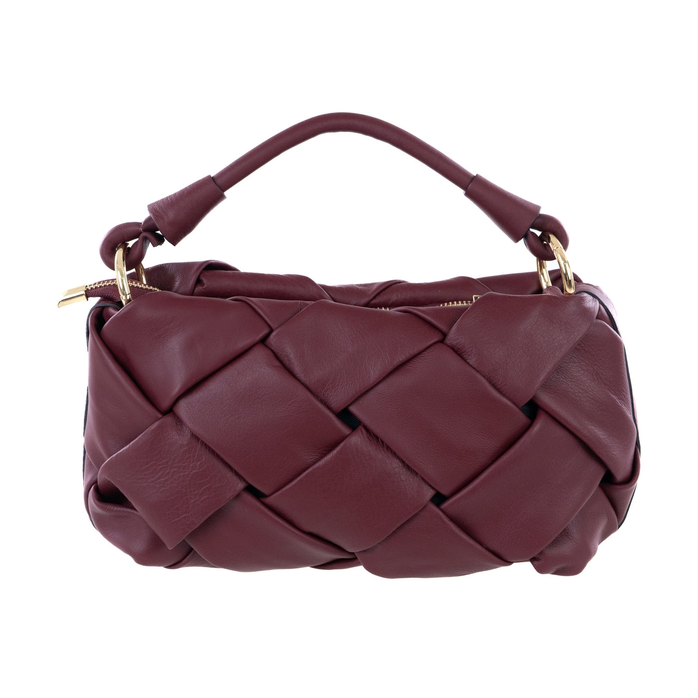 Borsa a spalla da donna in vera pelle con tracolla regolabile mod. GRACE