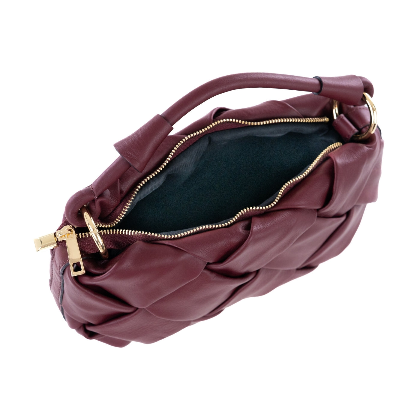 Borsa a spalla da donna in vera pelle con tracolla regolabile mod. GRACE