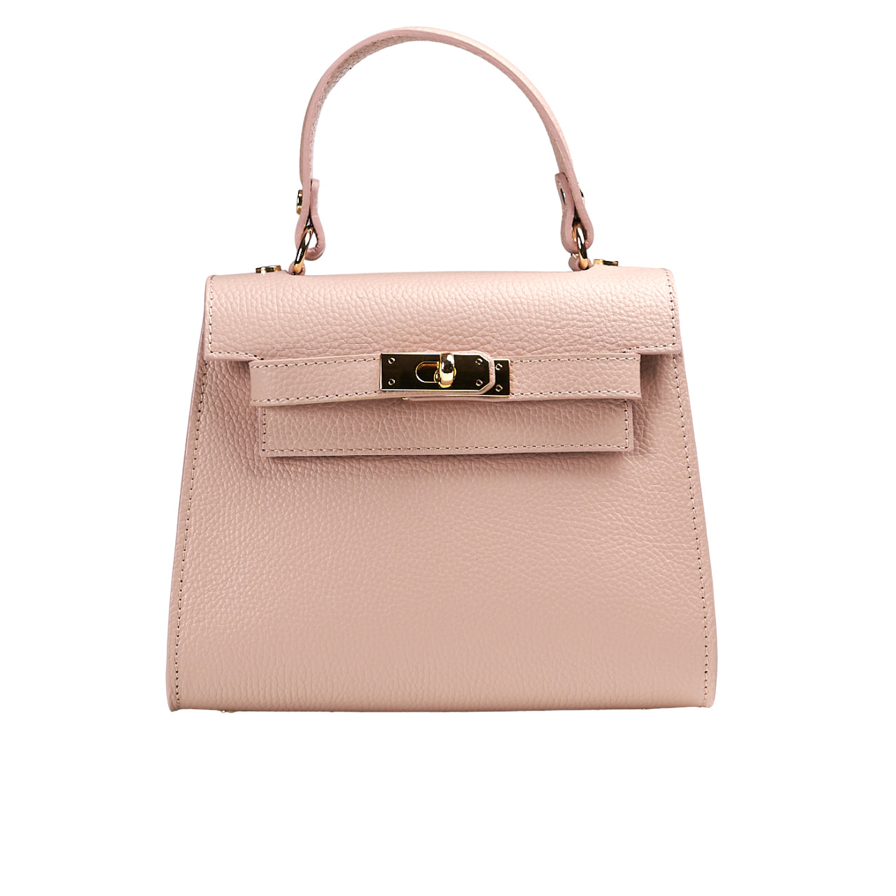 Borsa a spalla donna in vera pelle con tracolla regolabile mod. LILY