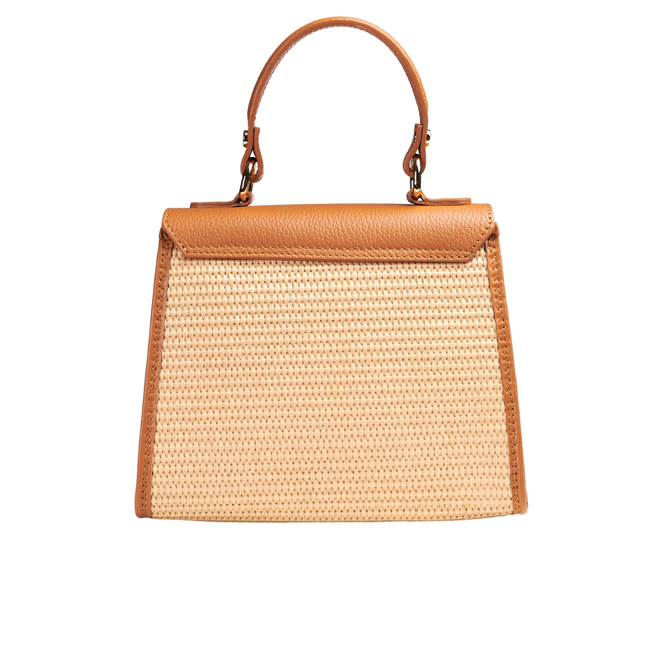 Borsa a spalla donna in vera pelle con tracolla regolabile mod. LILY-RAFIA