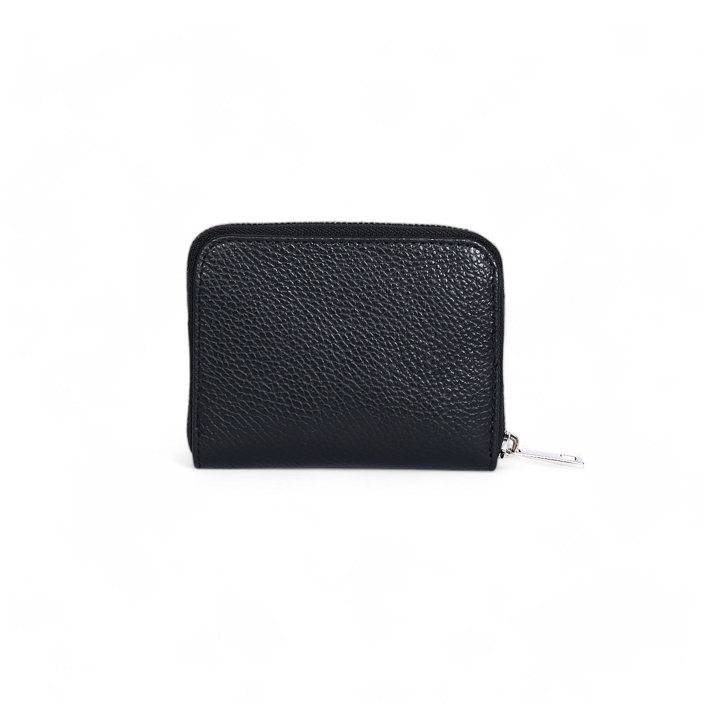 Portafoglio piccolo Unisex in Vera Pelle Chiusura con zip