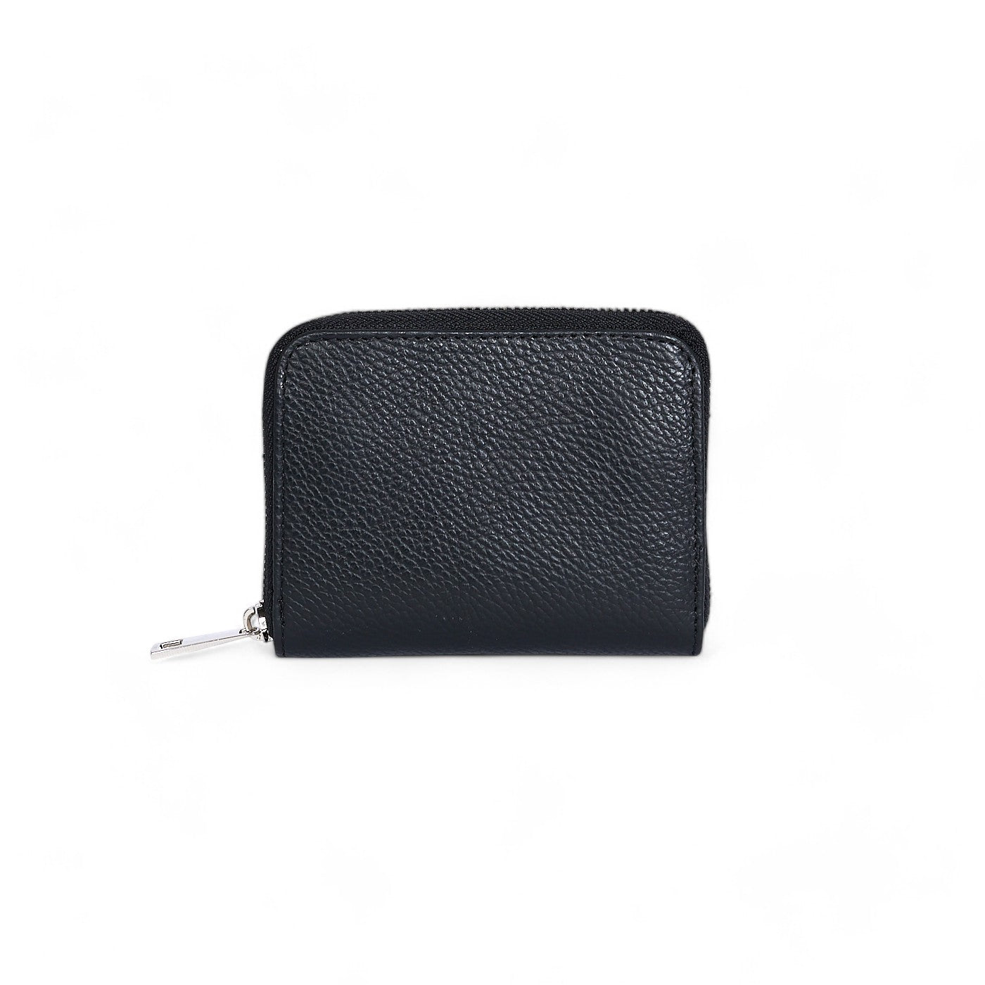 Portafoglio piccolo Unisex in Vera Pelle Chiusura con zip