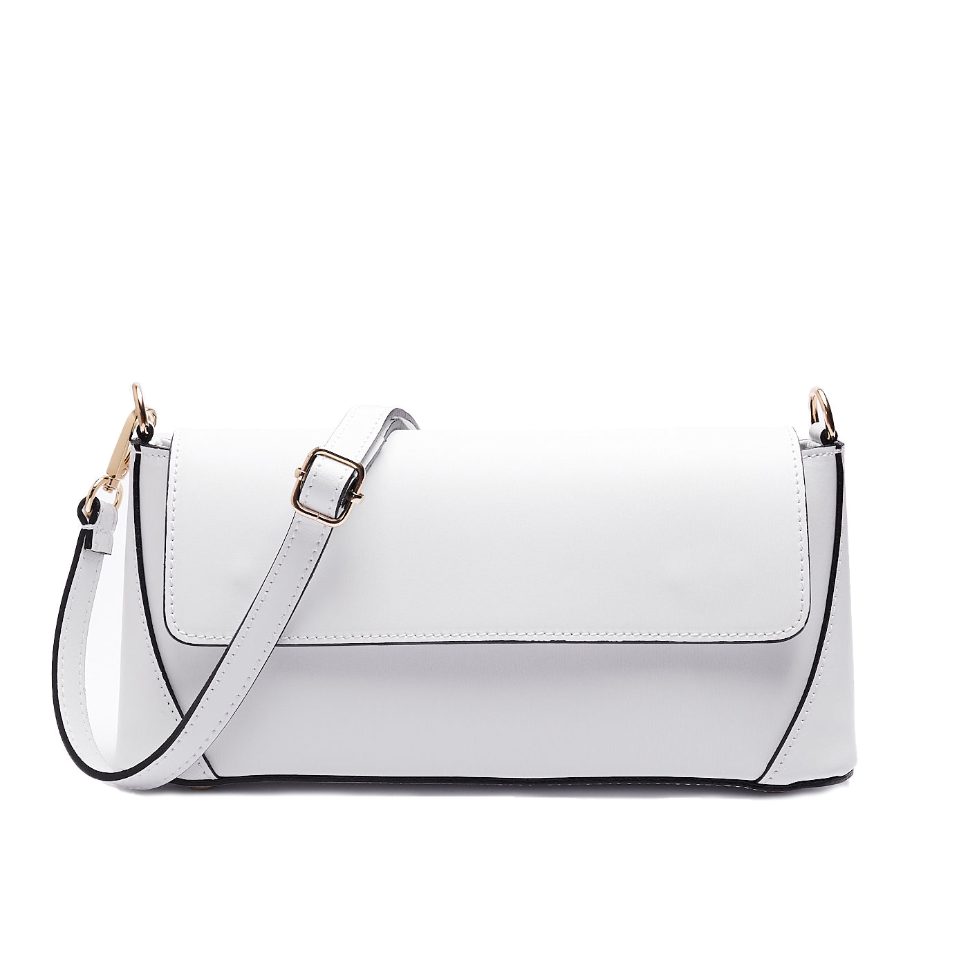 Borsa a spalla da Donna in Vera Pelle con tracolla regolabile Mod. AURORA