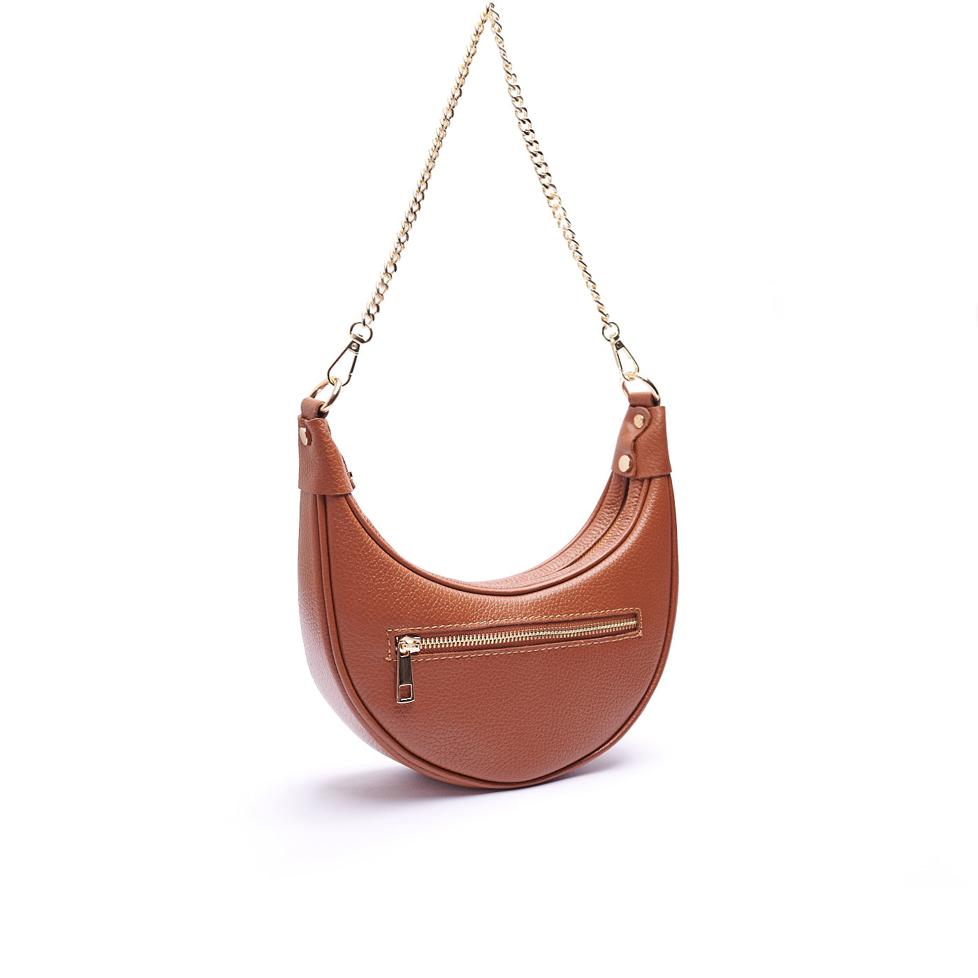 Borsa a spalla da Donna in Vera Pelle con tracolla regolabile Mod. CARLA