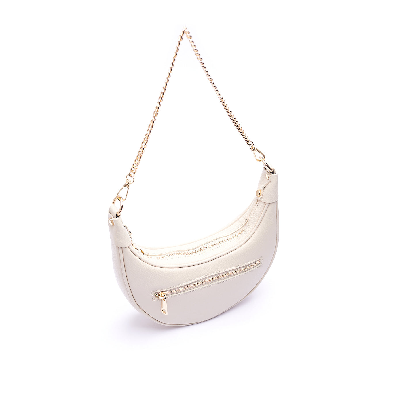 Borsa a spalla da Donna in Vera Pelle con tracolla regolabile Mod. CARLA