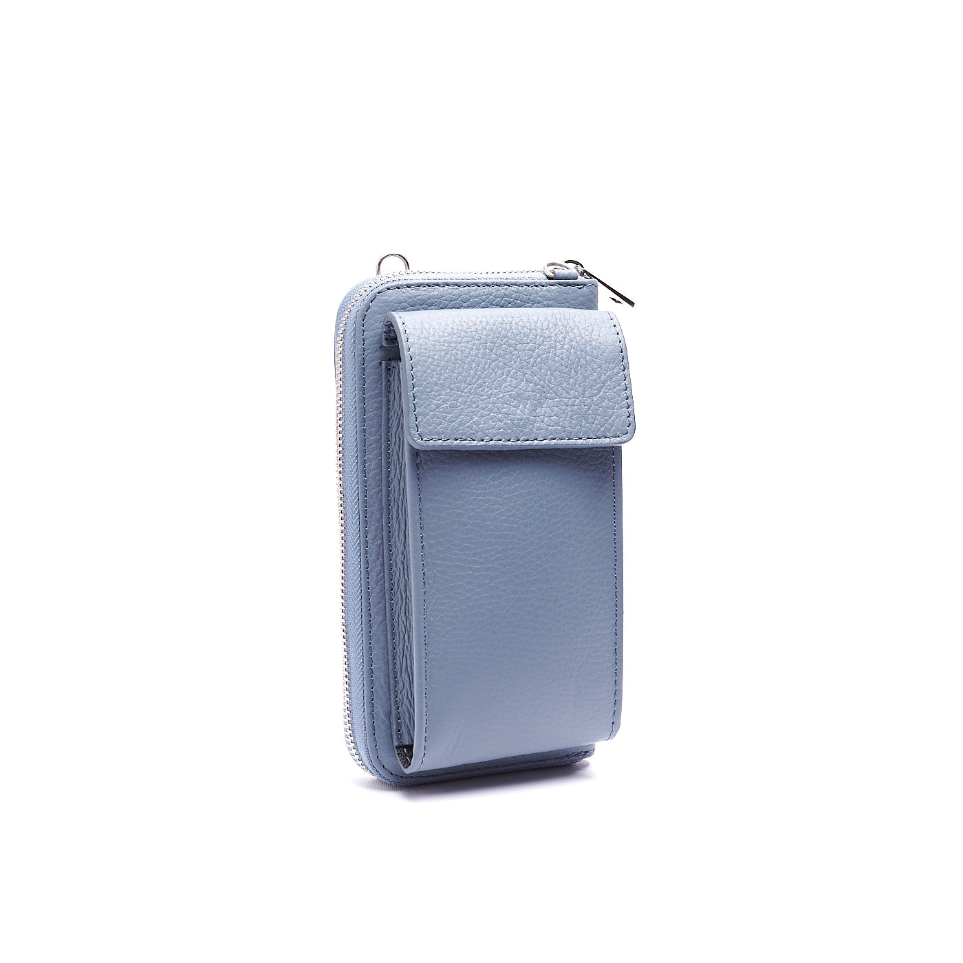 TRACOLLA PORTAFOGLIO PORTATELEFONO IN VERA PELLE CON TRACOLLA REGOLABILE MOD. BLAIR