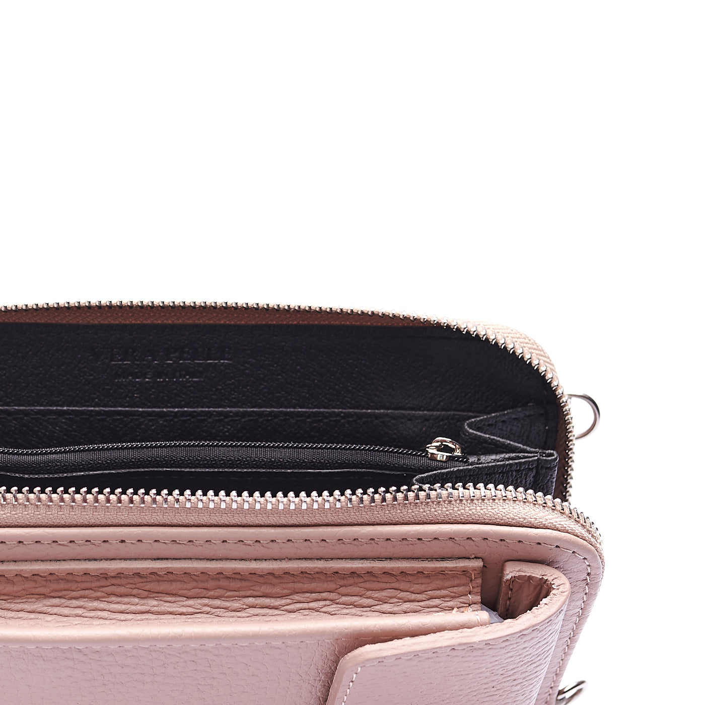 TRACOLLA PORTAFOGLIO PORTATELEFONO IN VERA PELLE CON TRACOLLA REGOLABILE MOD. BLAIR