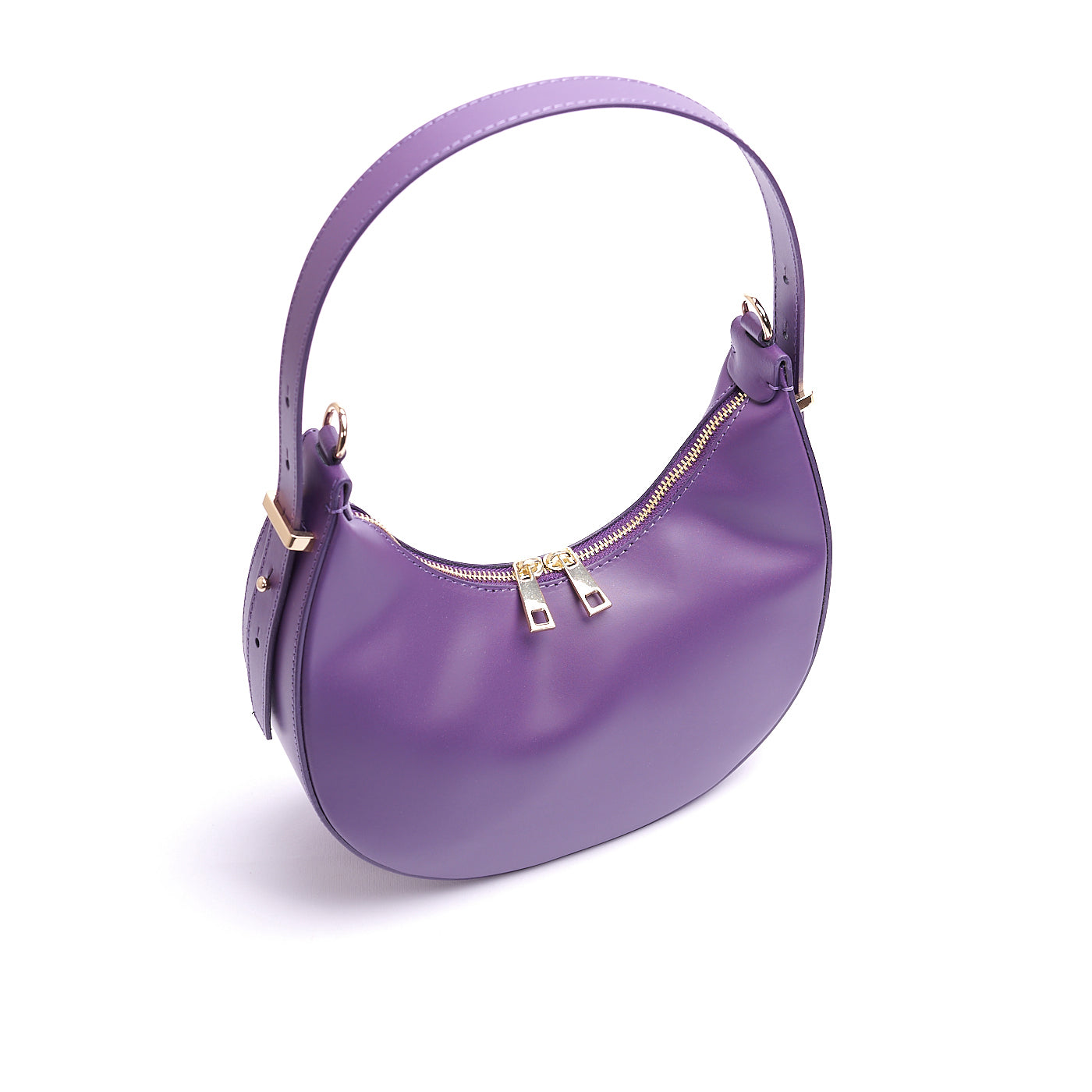 Borsa a spalla da donna in vera pelle con tracolla regolabile mod. PENELOPE