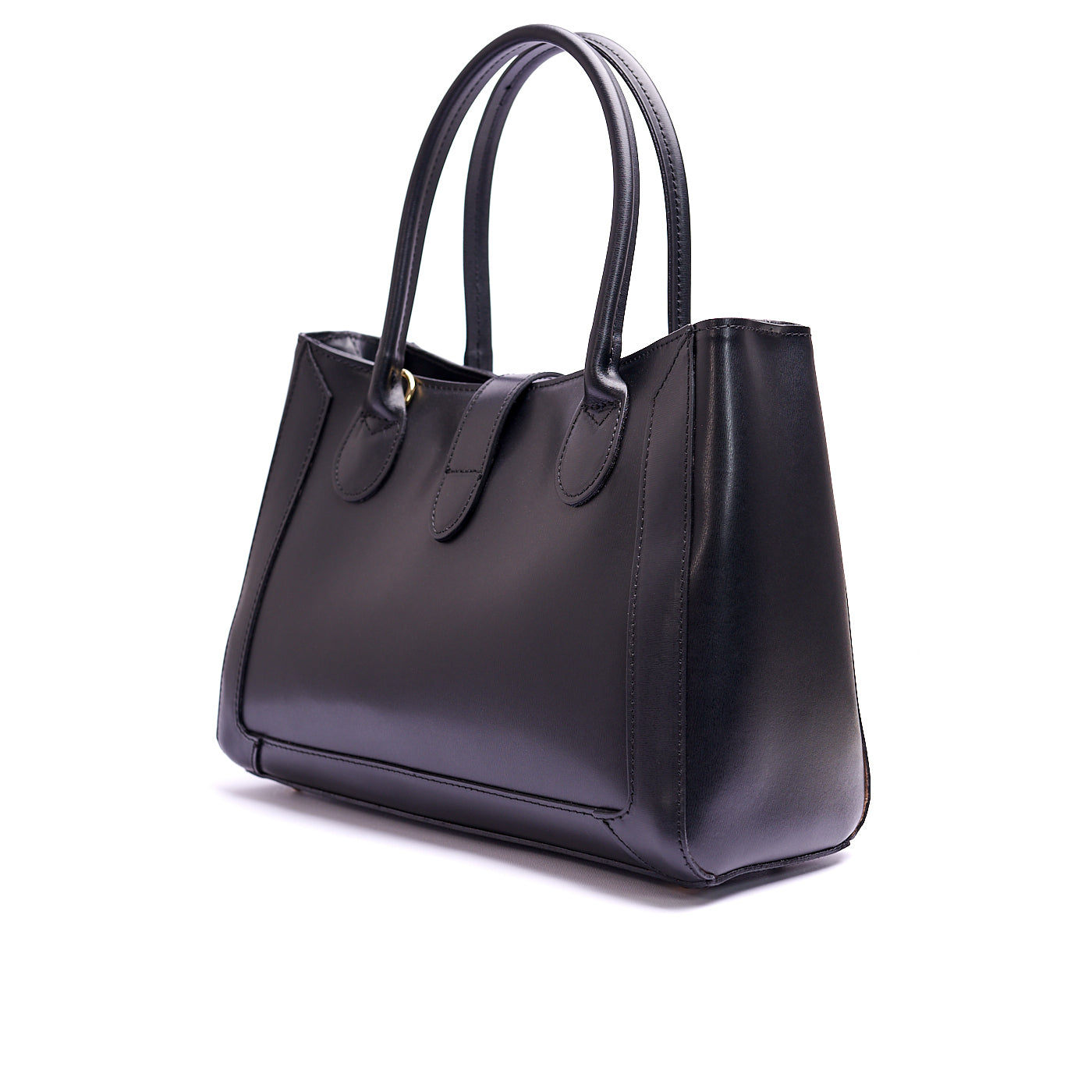 Borsa shopping donna con doppio manico in vera pelle e con tracolla regolabile mod. GINEVRA