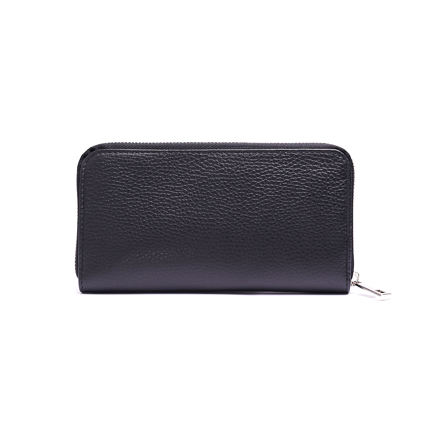 Portafoglio grande Unisex in Vera Pelle Chiusura con zip