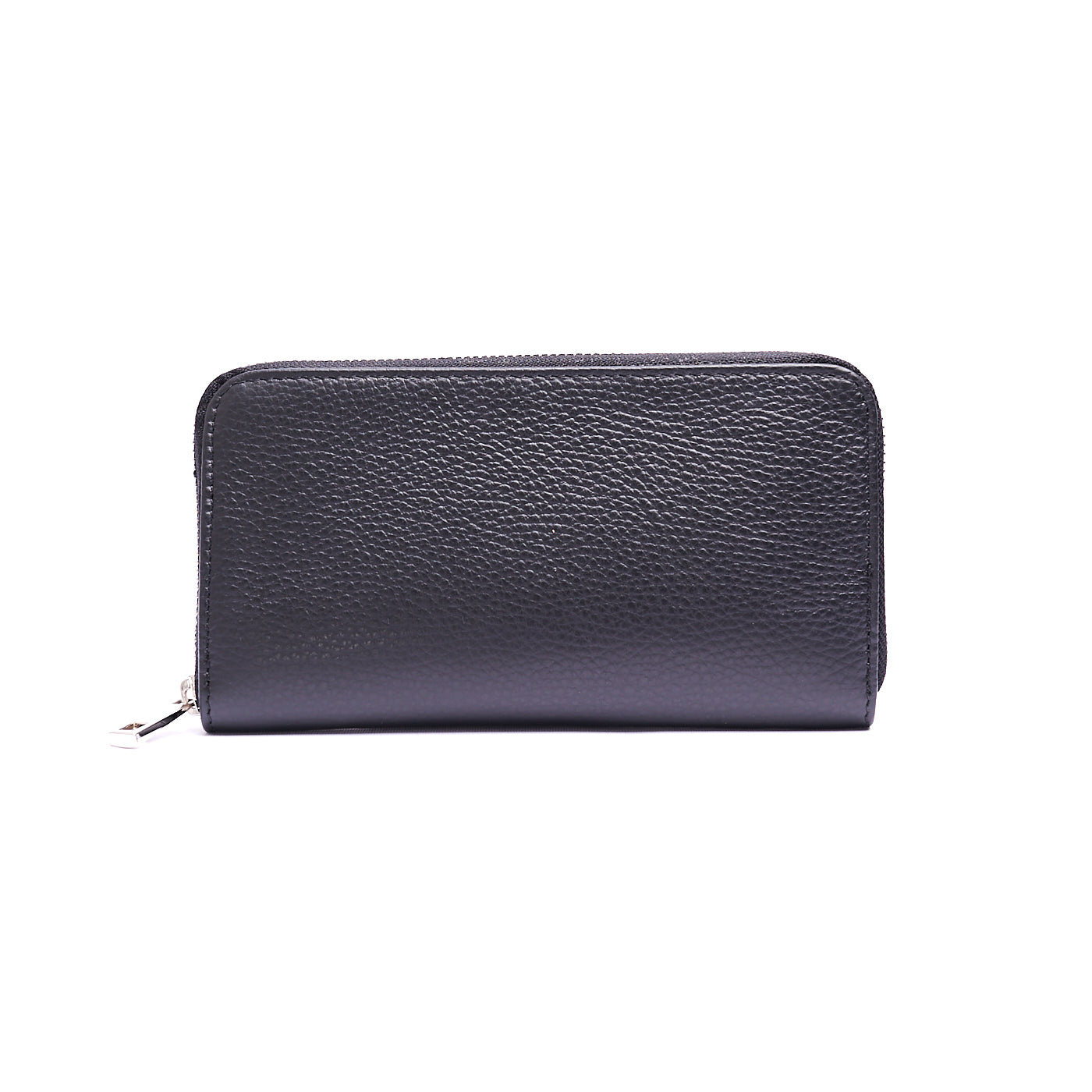 Portafoglio grande Unisex in Vera Pelle Chiusura con zip