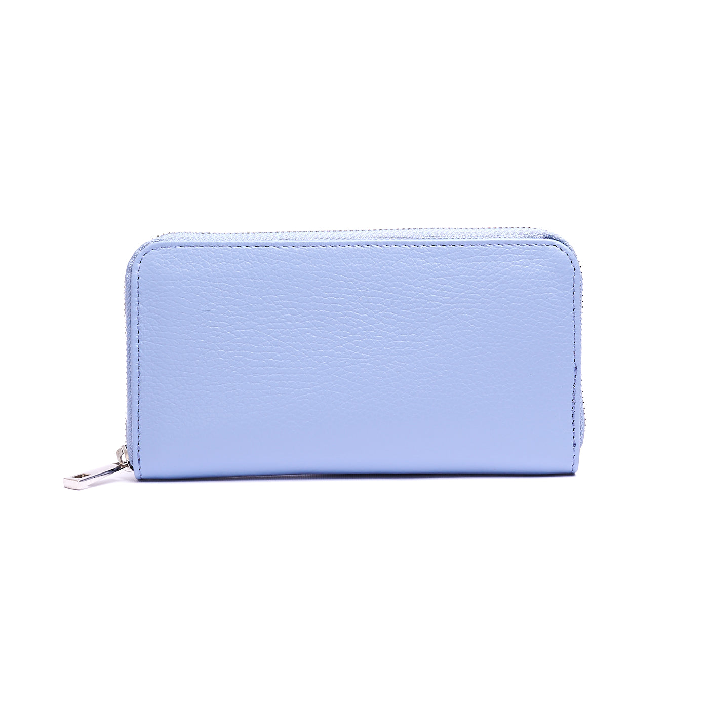 Portafoglio grande Unisex in Vera Pelle Chiusura con zip