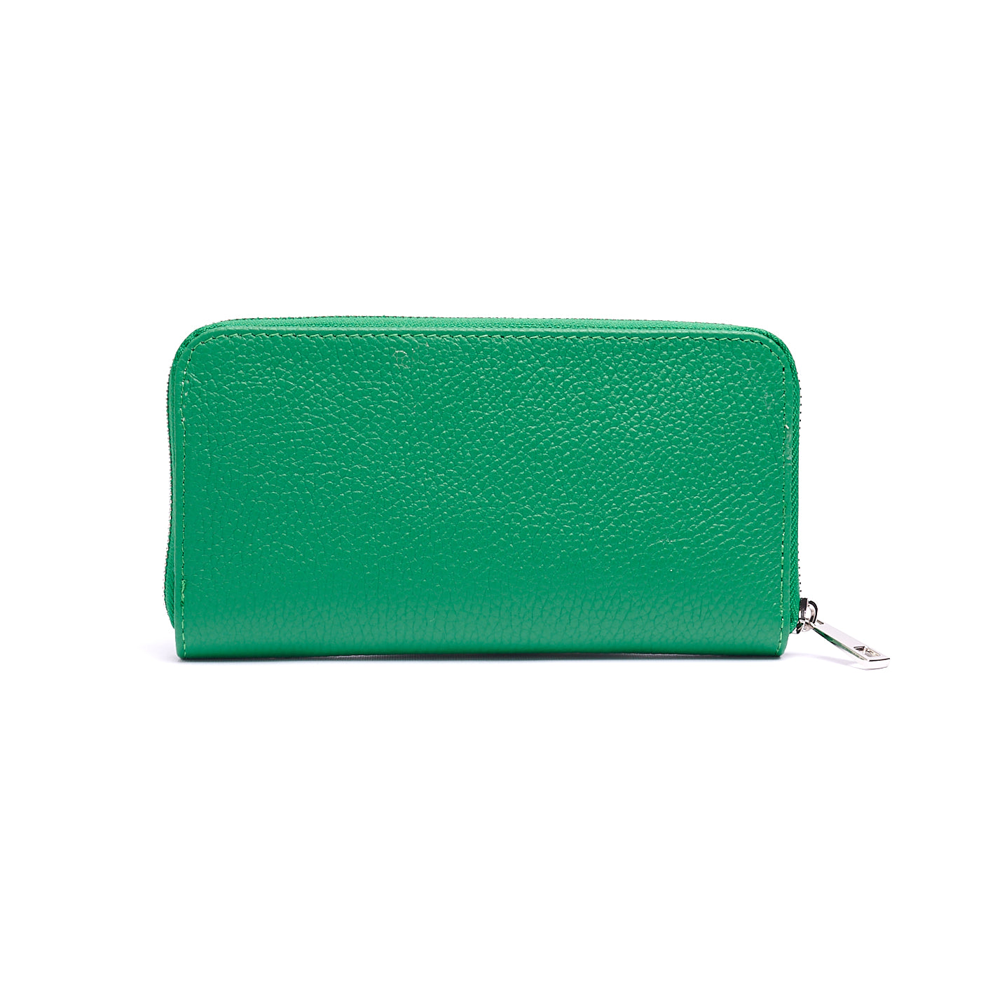 Portafoglio grande Unisex in Vera Pelle Chiusura con zip