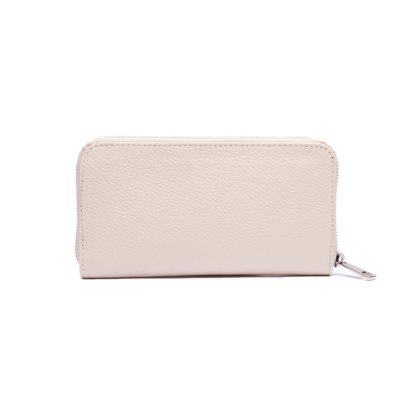 Portafoglio grande Unisex in Vera Pelle Chiusura con zip