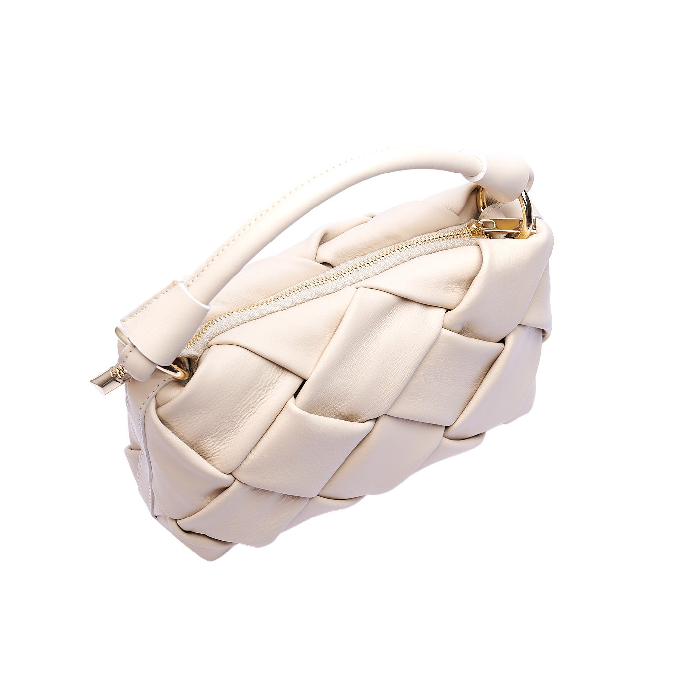 Borsa a spalla da donna in vera pelle con tracolla regolabile mod. GRACE