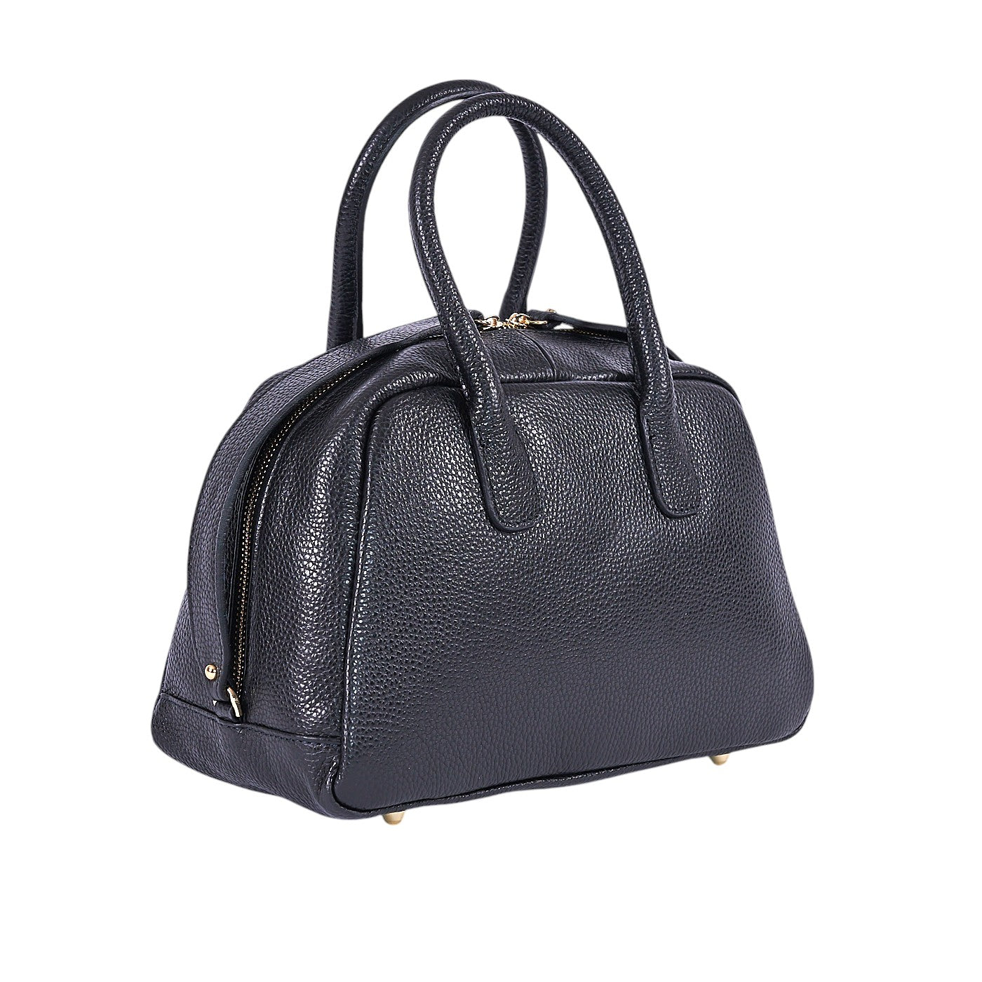 Borsa a spalla da donna in vera pelle di vitello con tracolla regolabile mod. ELISA