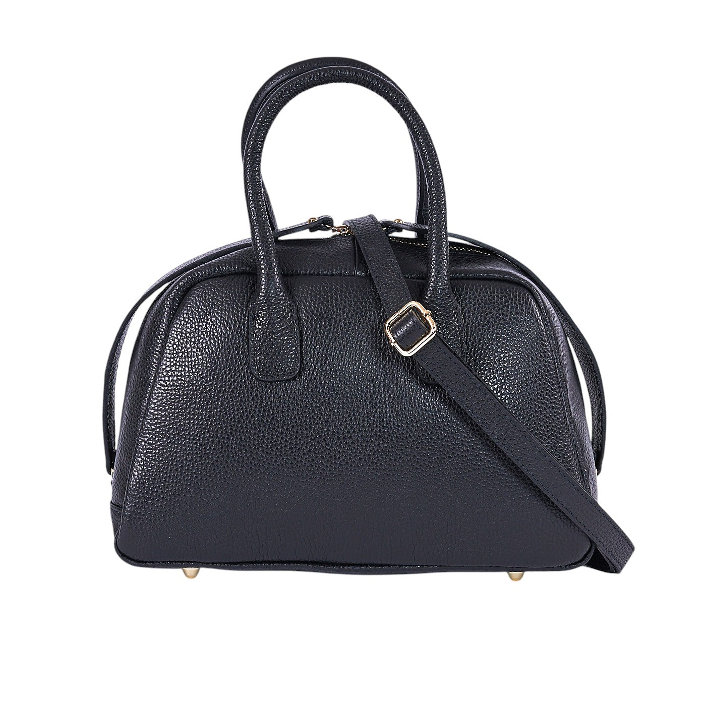 Borsa a spalla da donna in vera pelle di vitello con tracolla regolabile mod. ELISA