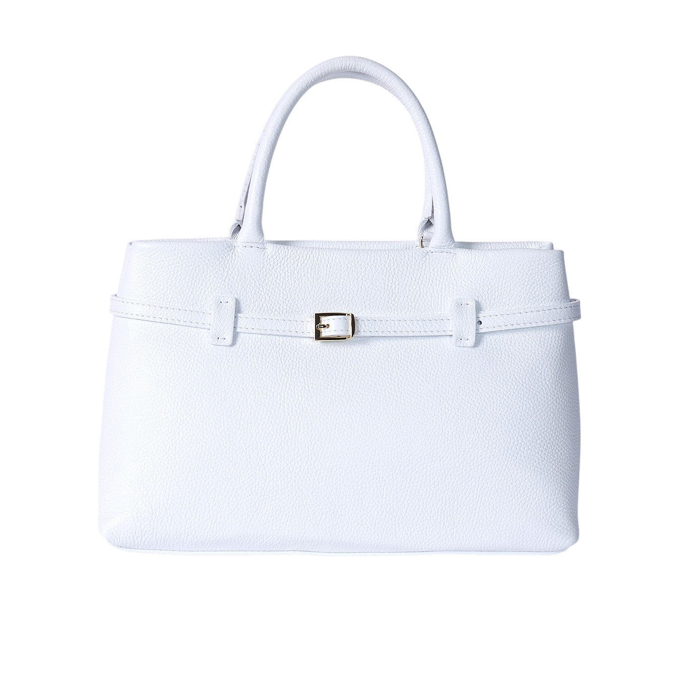 Borsa a spalla da donna in vera pelle di vitello con tracolla regolabile mod. CRISTINA