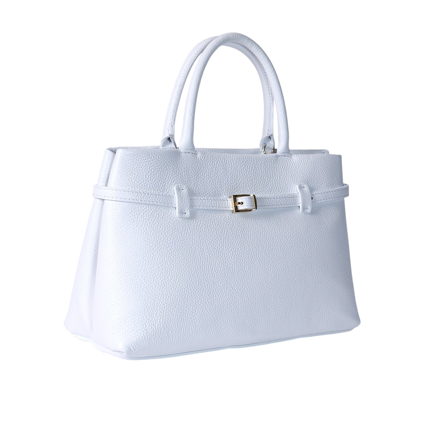 Borsa a spalla da donna in vera pelle di vitello con tracolla regolabile mod. CRISTINA