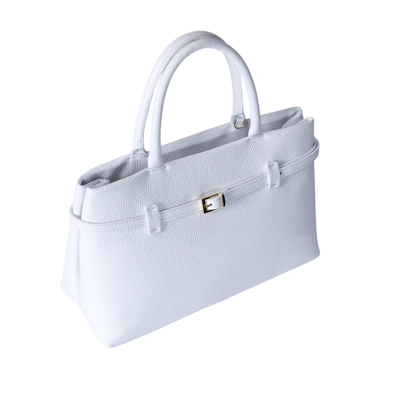 Borsa a spalla da donna in vera pelle di vitello con tracolla regolabile mod. CRISTINA