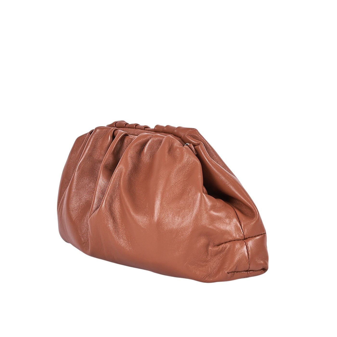 Borsa a mano da donna in vera pelle con tracolla regolabile mod. NUVOLA