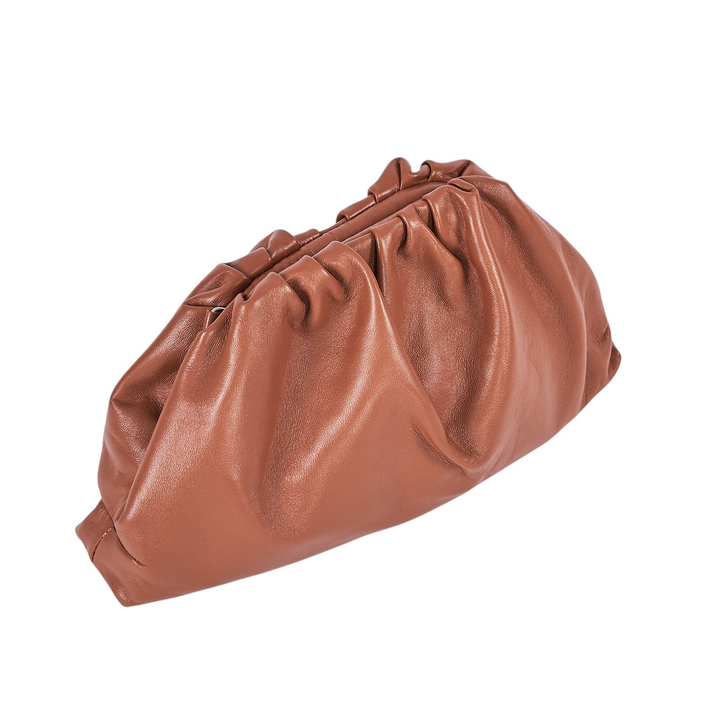 Borsa a mano da donna in vera pelle con tracolla regolabile mod. NUVOLA