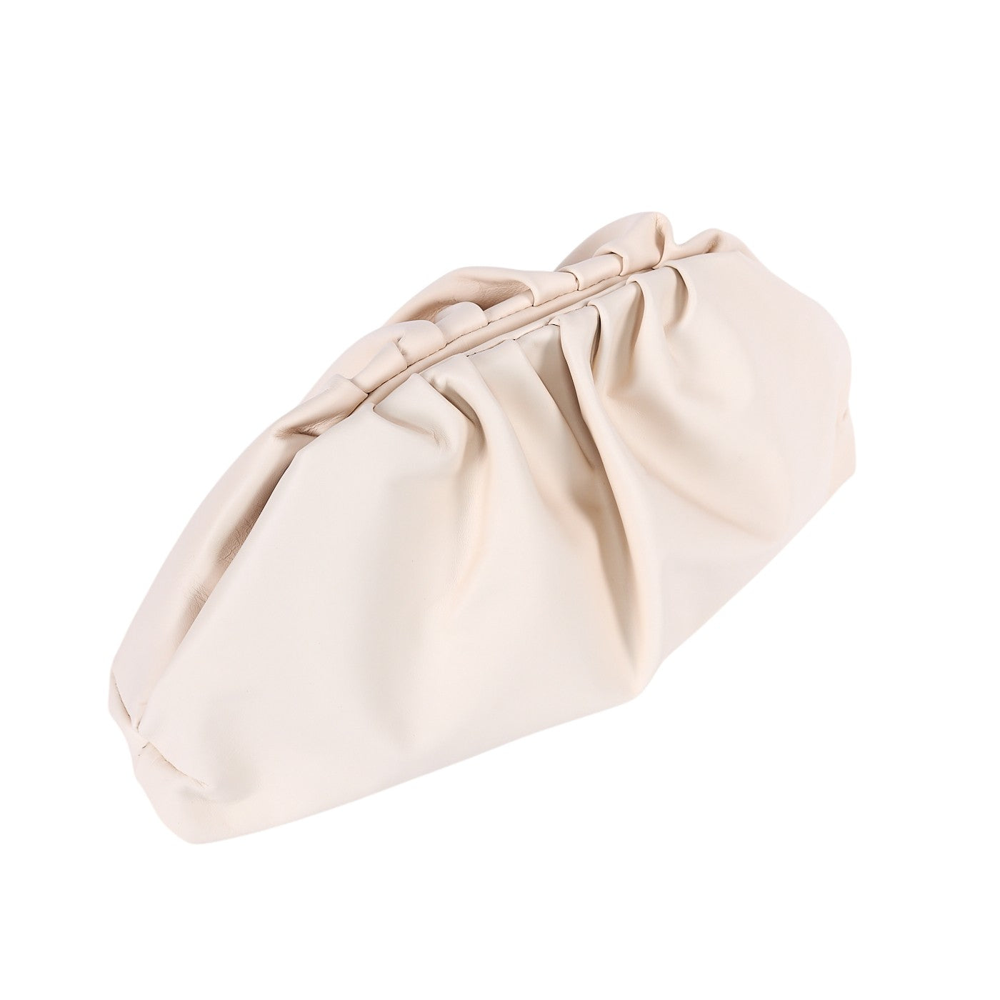 Borsa a mano da donna in vera pelle con tracolla regolabile mod. NUVOLA