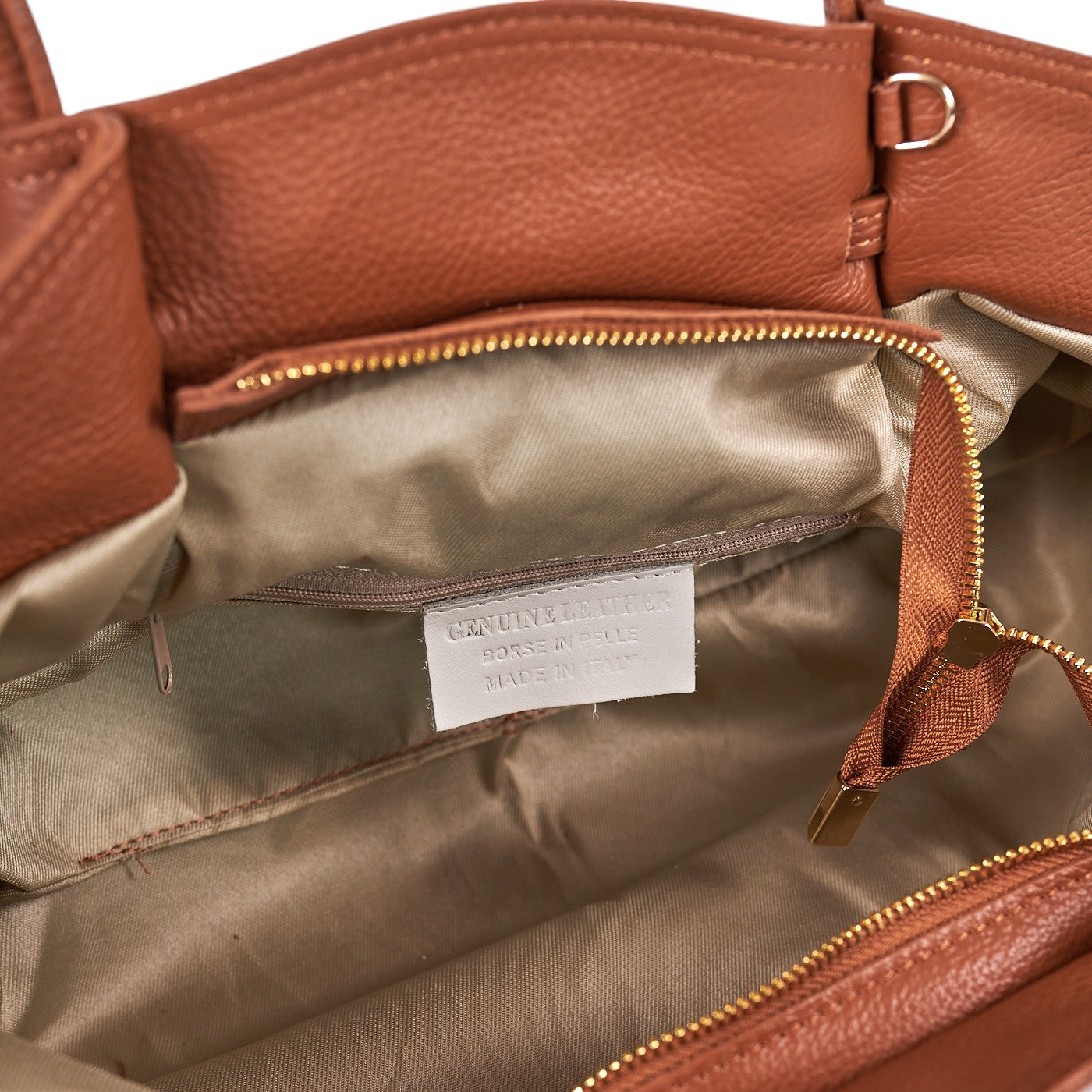 Borsa a spalla da donna in vera pelle di vitello con tracolla regolabile mod. LORY