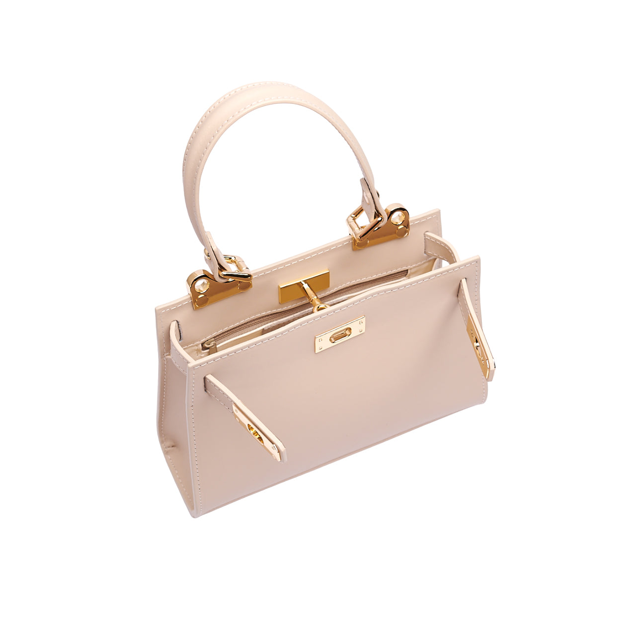 Borsa a spalla da donna in vera pelle con tracolla regolabile mod. DAISY