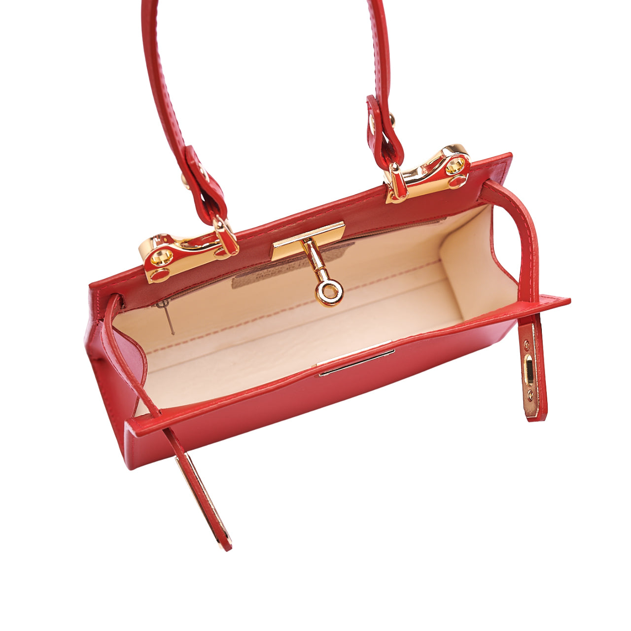 Borsa a spalla da donna in vera pelle con tracolla regolabile mod. DAISY