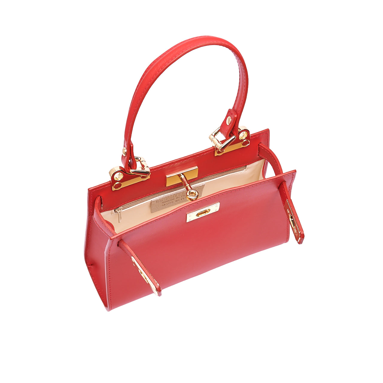 Borsa a spalla da donna in vera pelle con tracolla regolabile mod. DAISY