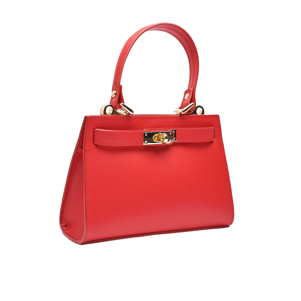 Borsa a spalla da donna in vera pelle con tracolla regolabile mod. DAISY