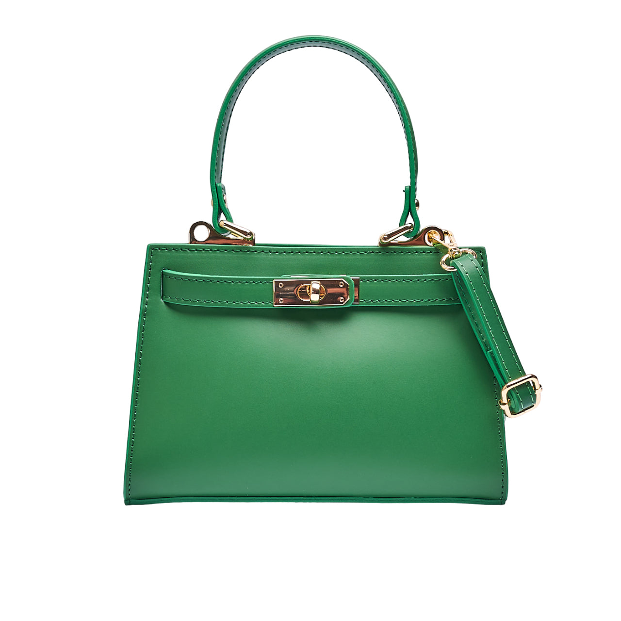 Borsa a spalla da donna in vera pelle con tracolla regolabile mod. DAISY