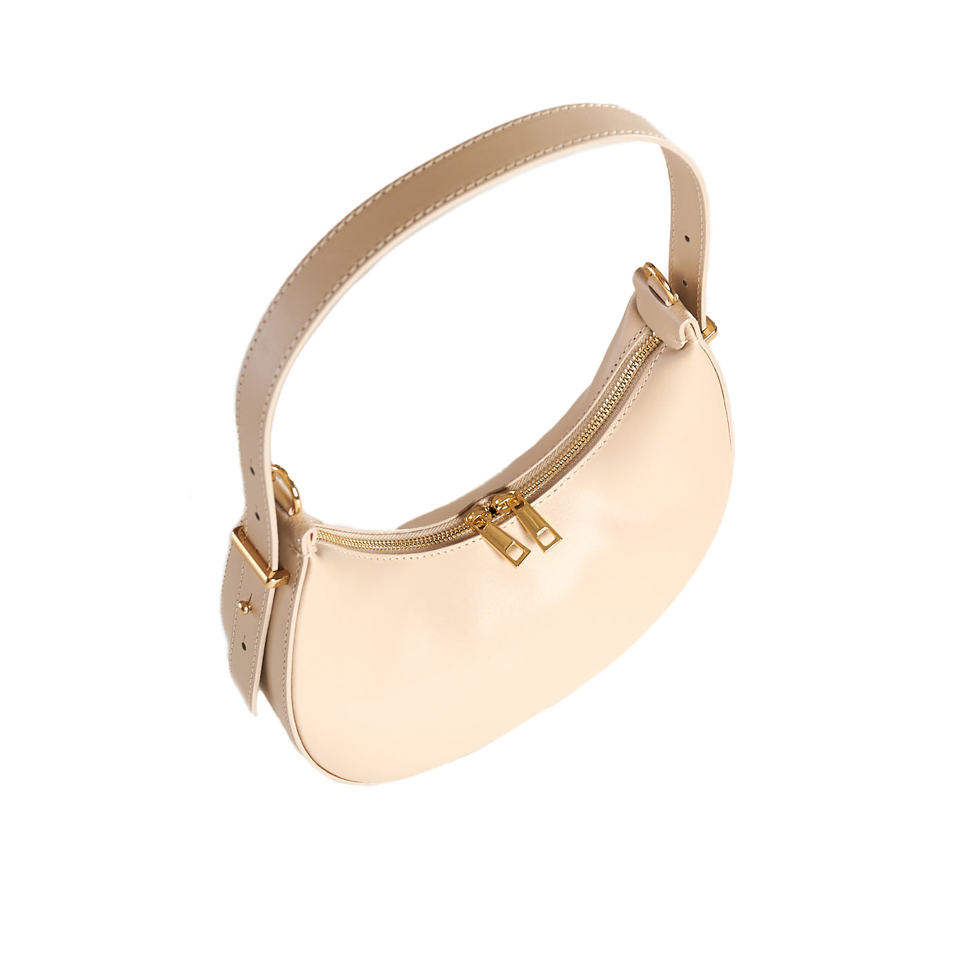 Borsa a spalla da donna in vera pelle con tracolla regolabile mod. PENELOPE