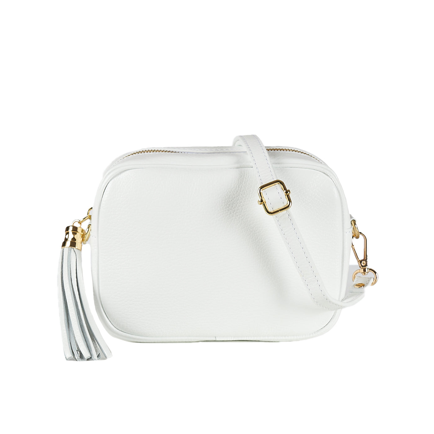 Borsa a spalla da Donna in Vera Pelle con tracolla regolabile Mod. PERLA