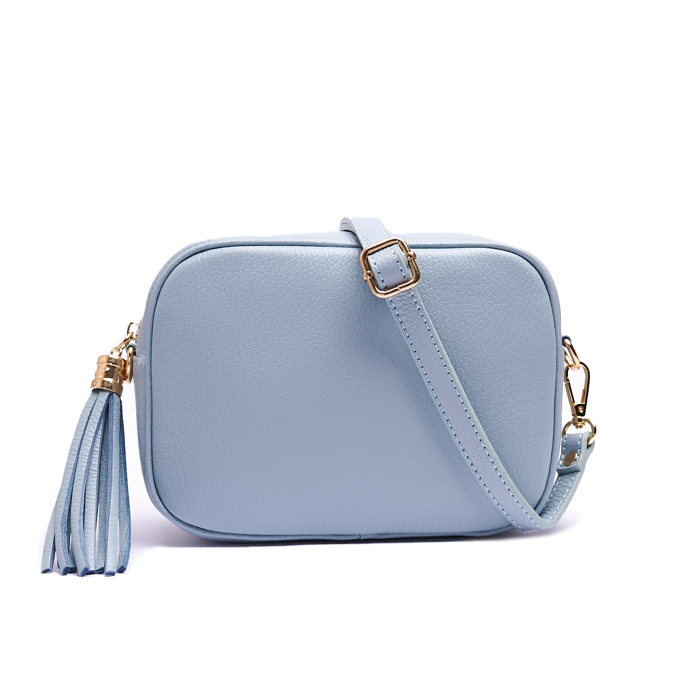 BORSA A SPALLA DA DONNA IN VERA PELLE CON TRACOLLA REGOLABILE MOD. PERLA